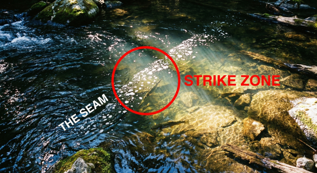 How to Reading Water for Trout for fly fishing.